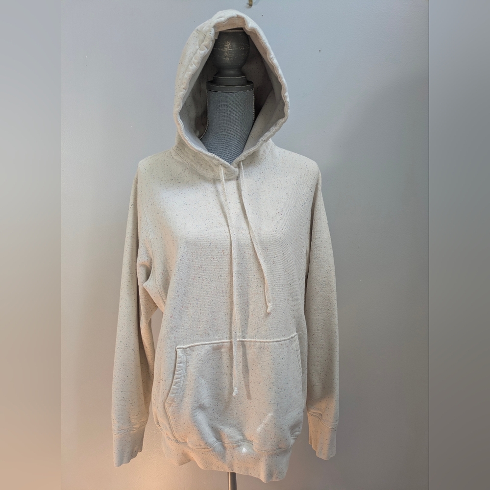 Muttonhead Pullover Cabin Hoodie - Natural Rainbow Speckle